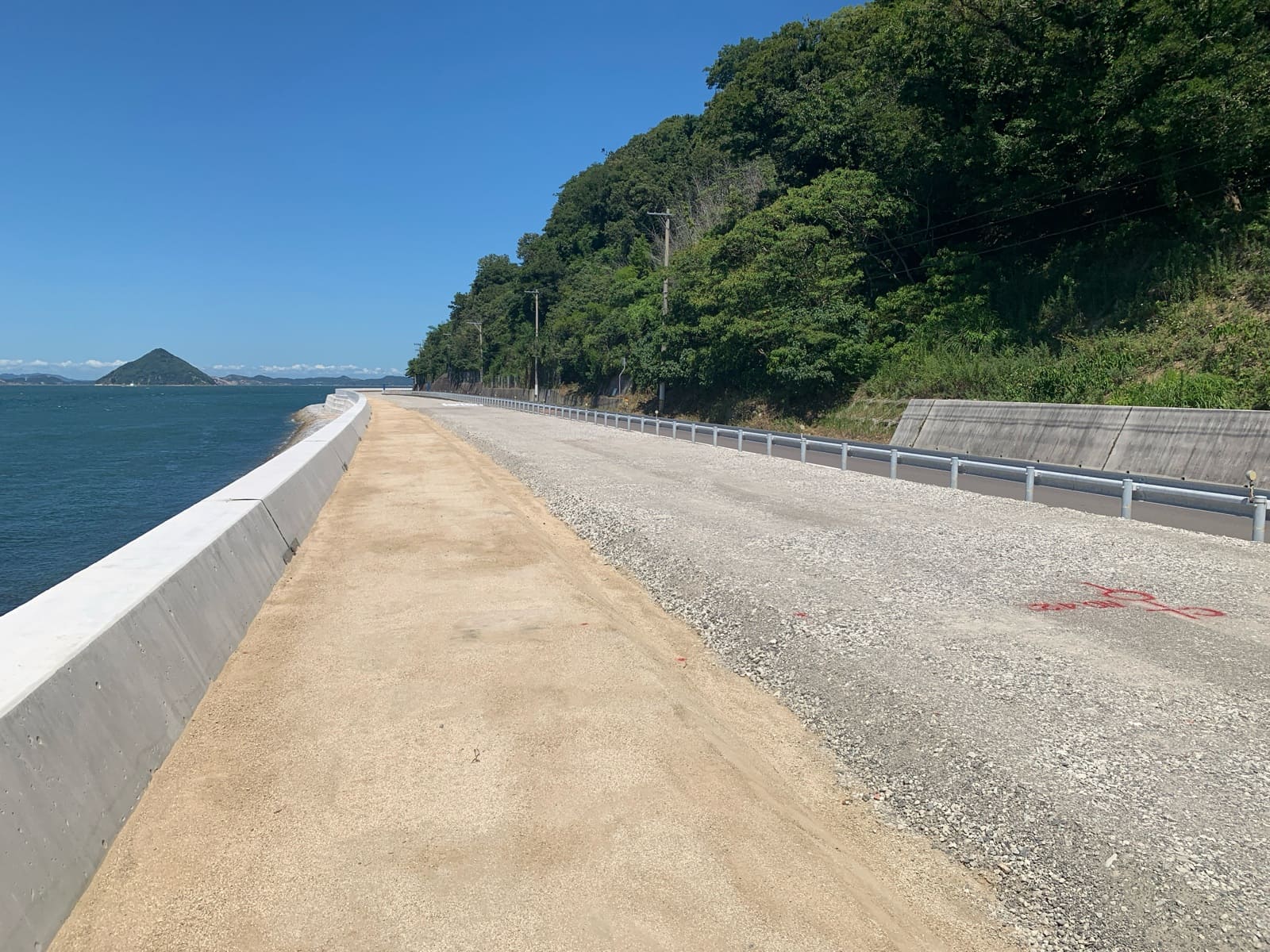 （土砂災害対策事業）県道高松王越坂出線（乃生工区）道路整備工事（第１工区）/重成土建